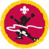 Athletics badge Athletics badge