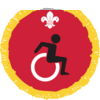 Disability Awareness badge Disability Awareness badge