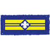 Senior Sixer (Stripes) badge Senior Sixer (Stripes) badge