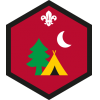Outdoors badge Outdoors badge