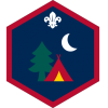 Outdoors badge Outdoors badge