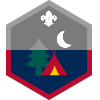 Outdoors badge Outdoors badge