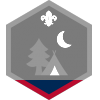Outdoors badge Outdoors badge