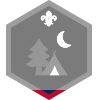 Outdoors badge Outdoors badge