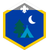 Outdoors badge Outdoors badge
