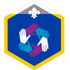 Teamwork badge Teamwork badge