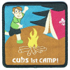 1st Cub Camp Badge (Camp Blanket Badge) badge 1st Cub Camp Badge (Camp Blanket Badge) badge