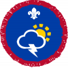 Meteorologist badge Meteorologist badge
